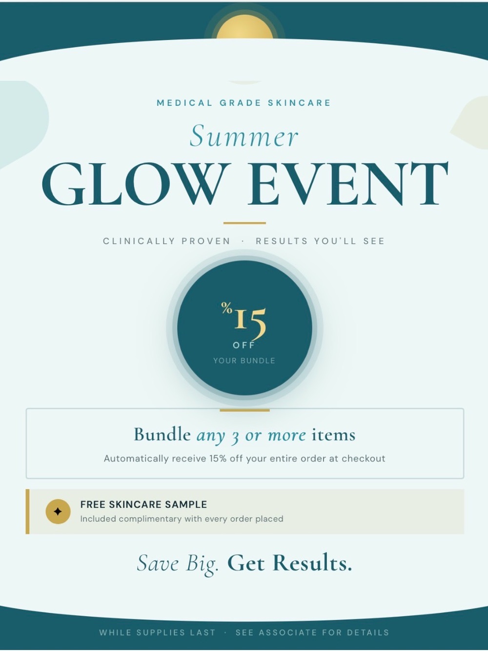 🌟 Summer Glow Event 🌟